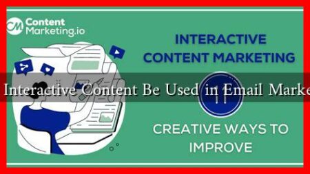 Can Interactive Content Be Used in Email Marketing Can Interactive Content Be Used in Email Marketing