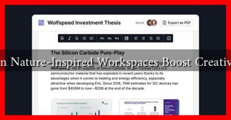 Can Nature-Inspired Workspaces Boost Creativity