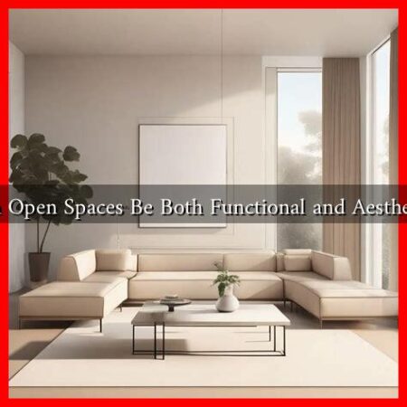 Can Open Spaces Be Both Functional and Aesthetic?