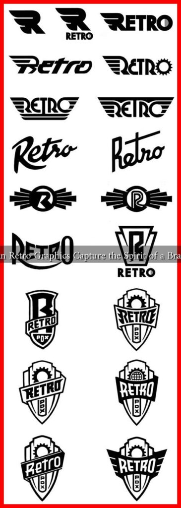 Can Retro Graphics Capture the Spirit of a Brand