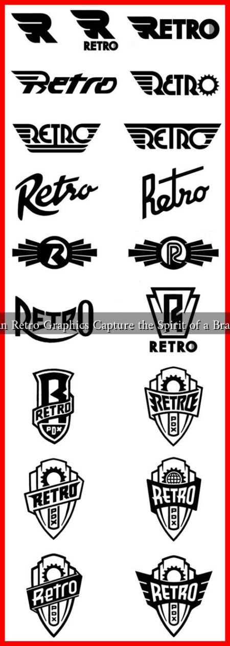 Can Retro Graphics Capture the Spirit of a Brand