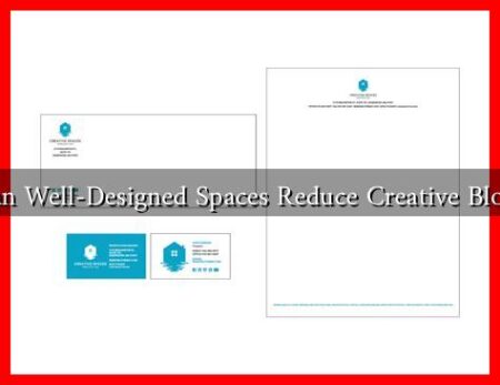 Can Well-Designed Spaces Reduce Creative Block