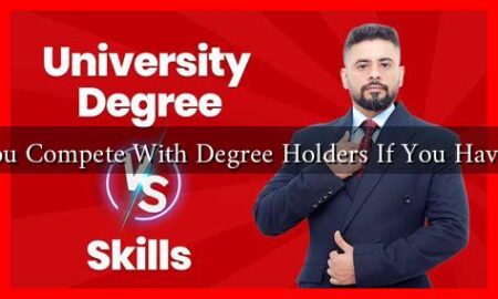 Can You Compete With Degree Holders If You Have Skills