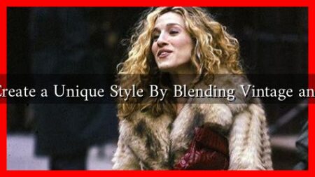 Can You Create a Unique Style By Blending Vintage and Modern?