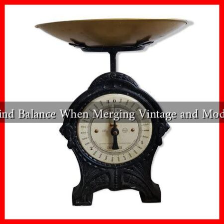 Can You Find Balance When Merging Vintage and Modern Décor?