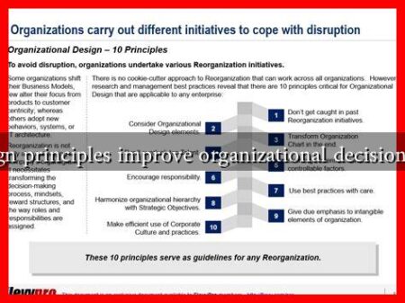 Can design principles improve organizational decision-making?