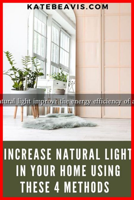 Can natural light improve the energy efficiency of a home Can natural light improve the energy efficiency of a home