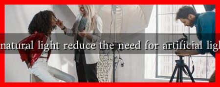 Can natural light reduce the need for artificial lighting