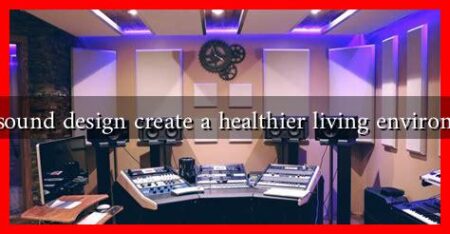 Can sound design create a healthier living environment Can sound design create a healthier living environment