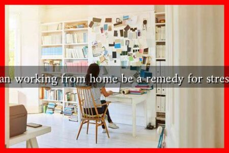 Can working from home be a remedy for stress?
