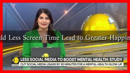 Could Less Screen Time Lead to Greater Happiness?