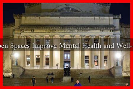 Do Open Spaces Improve Mental Health and Well-Being? Do Open Spaces Improve Mental Health and Well-Being?