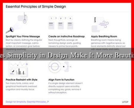 Does Simplicity in Design Make It More Beautiful?
