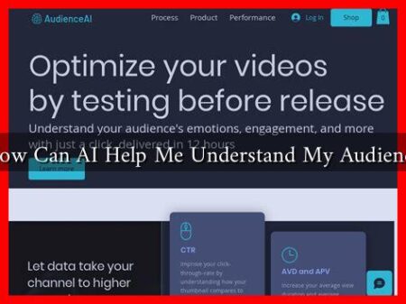 How Can AI Help Me Understand My Audience How Can AI Help Me Understand My Audience