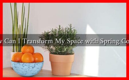 How Can I Transform My Space with Spring Colors How Can I Transform My Space with Spring Colors