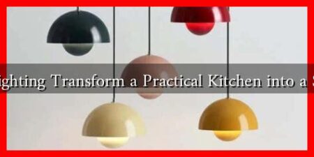 How Can Lighting Transform a Practical Kitchen into a Stylish One?