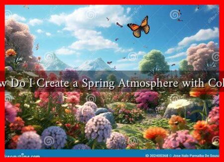 How Do I Create a Spring Atmosphere with Colors