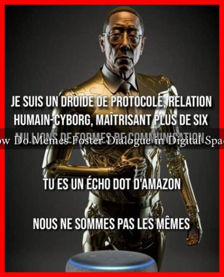 How Do Memes Foster Dialogue in Digital Spaces