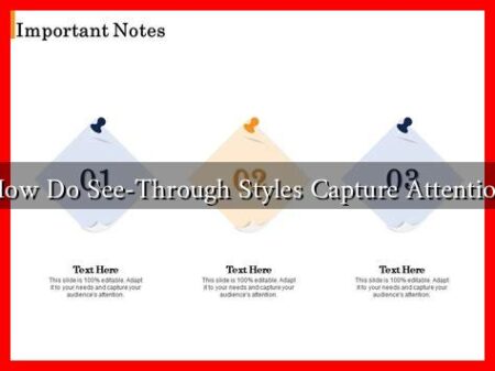How Do See-Through Styles Capture Attention How Do See-Through Styles Capture Attention