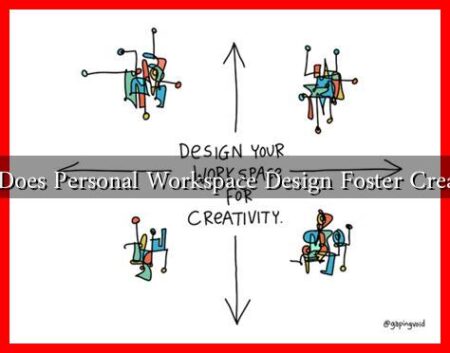 How Does Personal Workspace Design Foster Creativity