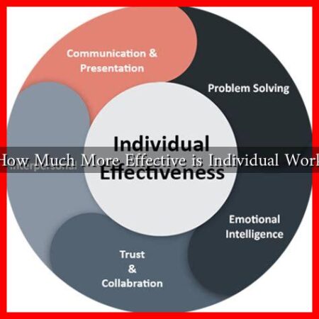 How Much More Effective is Individual Work How Much More Effective is Individual Work