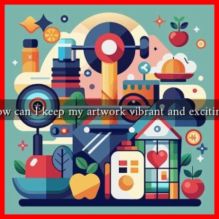 How can I keep my artwork vibrant and exciting? How can I keep my artwork vibrant and exciting?