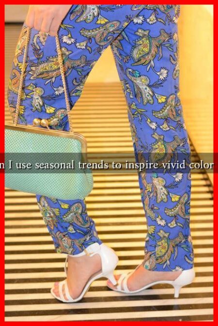 How can I use seasonal trends to inspire vivid color choices? How can I use seasonal trends to inspire vivid color choices?