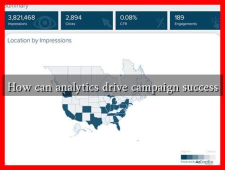 How can analytics drive campaign success How can analytics drive campaign success