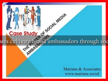 How can businesses cultivate brand ambassadors through social media selling