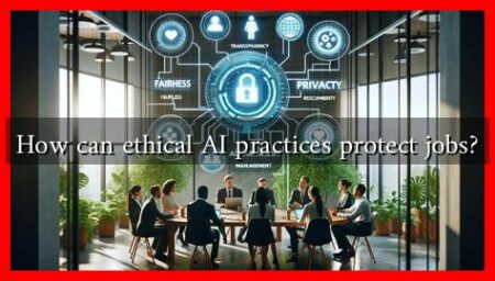 How can ethical AI practices protect jobs?