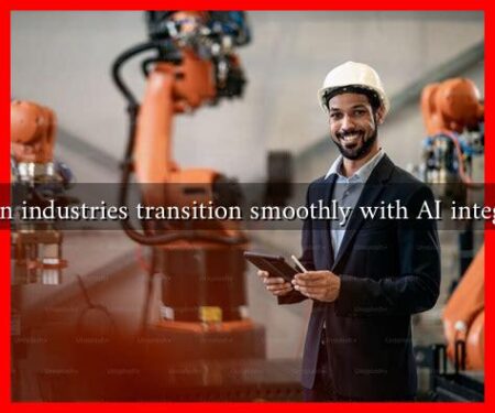 How can industries transition smoothly with AI integration?