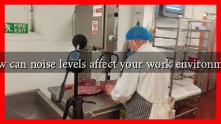 How can noise levels affect your work environment