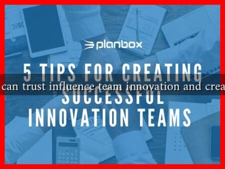 How can trust influence team innovation and creativity