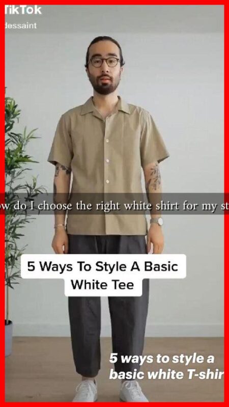 How do I choose the right white shirt for my style