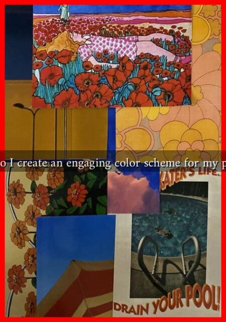 How do I create an engaging color scheme for my project?