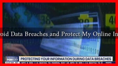 How to Avoid Data Breaches and Protect My Online Information?