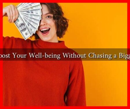 How to Boost Your Well-being Without Chasing a Bigger Salary?