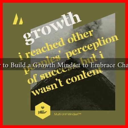 How to Build a Growth Mindset to Embrace Change? How to Build a Growth Mindset to Embrace Change?