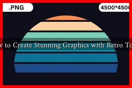 How to Create Stunning Graphics with Retro Touch
