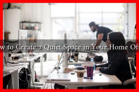 How to Create a Quiet Space in Your Home Office