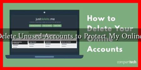 How to Delete Unused Accounts to Protect My Online Privacy?