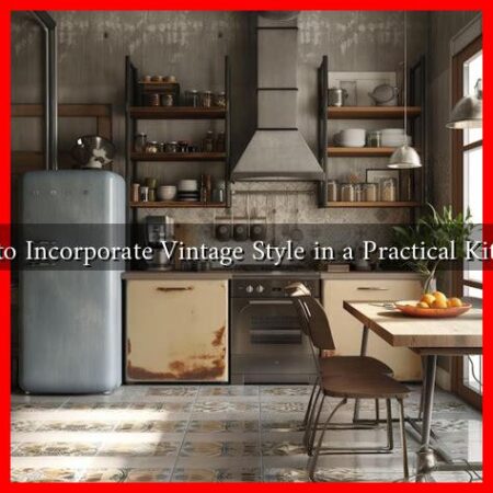 How to Incorporate Vintage Style in a Practical Kitchen?