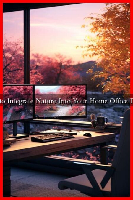 How to Integrate Nature Into Your Home Office Design