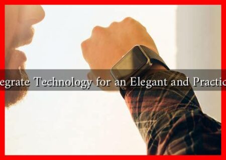 How to Integrate Technology for an Elegant and Practical Kitchen?