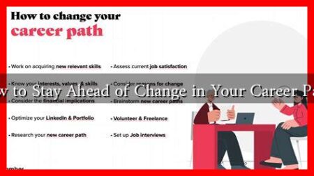How to Stay Ahead of Change in Your Career Path? How to Stay Ahead of Change in Your Career Path?
