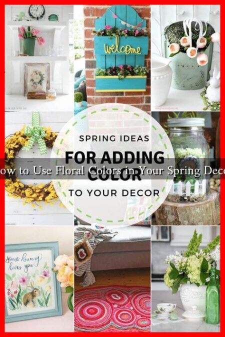 How to Use Floral Colors in Your Spring Decor