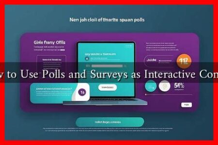 How to Use Polls and Surveys as Interactive Content