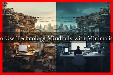 How to Use Technology Mindfully with Minimalist Style