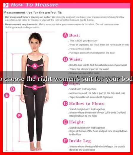 How to choose the right women's suit for your body type?
