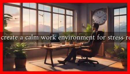How to create a calm work environment for stress reduction How to create a calm work environment for stress reduction